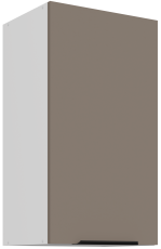 Oberschrank Aria - Sandgrau/Weiß - 40 G-72 1F