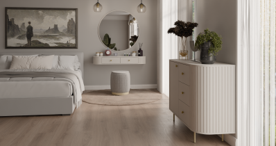 Stolarz Lempert - Kommode 1F3S Ovalio – sandbeige