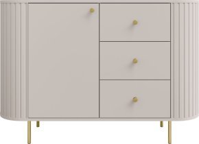 Stolarz Lempert - Kommode 1F3S Ovalio – sandbeige