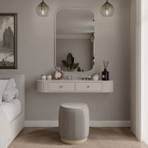 Stolarz Lempert - Konsole Ovalio – sandbeige