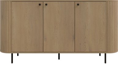 Stolarz Lempert - Kommode 3F Ovalio – Cremona Eiche