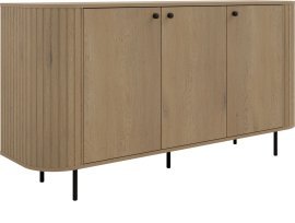 Kommode 3F Ovalio – Cremona Eiche