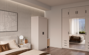 Kleiderschrank Elena BP02 – sandbeige