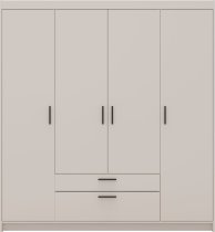 Stolarz Lempert - Kleiderschrank Elena BP04 – sandbeige