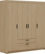 Stolarz Lempert - Garderobenschrank Elena DO04 – geölte Eiche