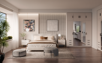 Stolarz Lempert - Oberschrank Elena NAEL BP04 – sandbeige
