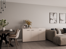 Stolarz Lempert - Wohnzimmer Rumba – sandbeige