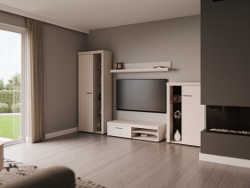 Stolarz Lempert - TV-Regal Rumba – sandbeige