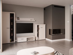 Stolarz Lempert - TV-Regal Rumba – sandbeige
