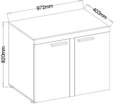 Stolarz Lempert - Kommode Rumba 2F – sandbeige