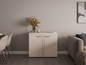 Stolarz Lempert - Kommode Rumba 2F – sandbeige