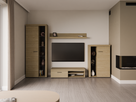 Stolarz Lempert - Wohnzimmer Rumba – geölte Eiche