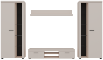 Stolarz Lempert - TV-Regal Rumba XL – sandbeige