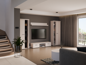 Stolarz Lempert - TV-Regal Rumba XL – sandbeige