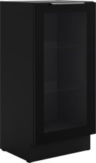 Unterschrank Stolarz - 40 DW 1F BB - Schwarz