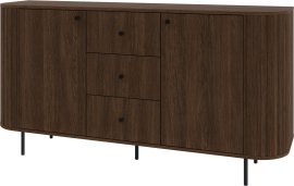 Kommode Ovalio 2F3S – Eiche Dunin