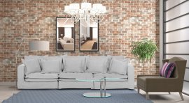 Dreisitzer-Sofa Stella