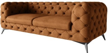 Preston 24 Beine schwarz matt