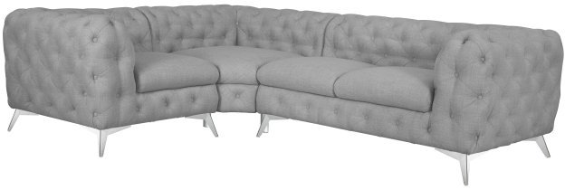 L - Nobilia 88 silberne Beine