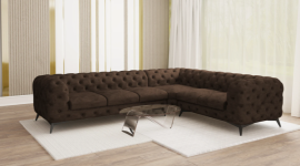 Ecksofa Chelsea 3+C+2 - Stoffe Nobilia, Preston