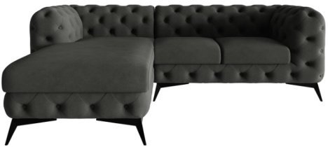 L - Riviera 96 Beine schwarz matt