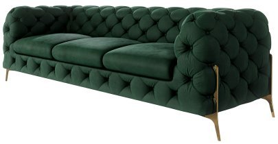 Riviera 38 goldene glänzende Beine