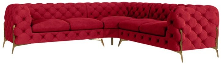 L - Riviera 61 goldglänzende Beine