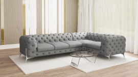Ecksofa Chelsea Bis 3+C+1 - Stoff Enjoy, Riviera