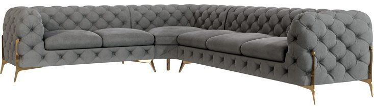 L - Riviera 91 goldene glänzende Beine