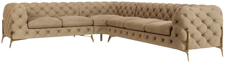 L - Riviera 24 goldglänzende Beine