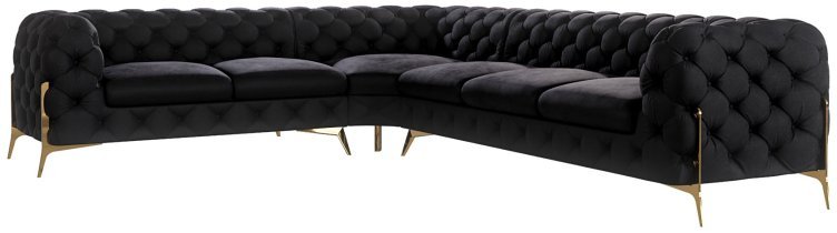 L - Riviera 100 goldglänzende Beine