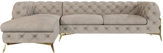 L - Riviera 16 goldglänzende Beine