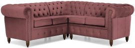 Ecksofa Oxford - Stoffe Amore, Magic Velvet