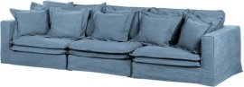 Dreisitzer Stella - Stoff Denim