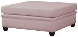 Hocker Chester - 100x100 cm - Stoff Solid