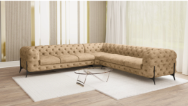 Ecksofa Chelsea Bis 3+C+3 - Stoff Preston