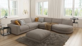 Ecksofa Mystic - A+Z70+Z100+C+Z70+OT - Stoff Enjoy