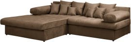 Ecksofa Naomi - Stoffe Etna, Gobi, Monolith, Orinoco