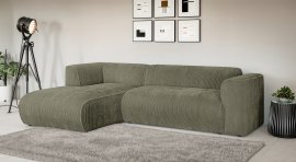Ecksofa Merid - Stoff Barrel, Lincoln