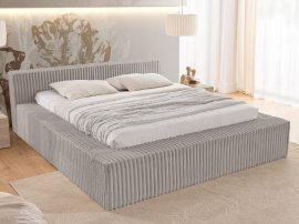 Bett Cloe - 140x200 cm - Stoff Vito