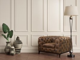 Sessel Terell - Stoffe Gobi, Riviera