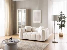 2-Sitzer-Sofa Lanzo – Aragon-Stoffe