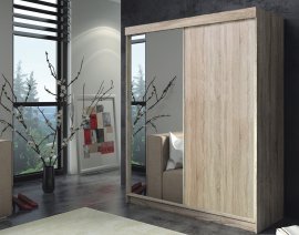 Kleiderschrank mit Schiebetüren Aruba