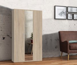 Kleiderschrank Bonnie - Eiche Sonoma