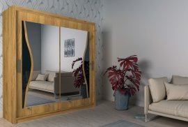 Kleiderschrank mit Schiebetüren Batumi 150 - Wotan