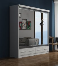 Kleiderschrank mit Schiebetüren Margo 200