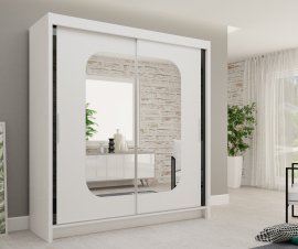 Kleiderschrank mit Schiebetüren Marika 200