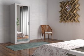 Garderobenschrank mit Schiebetüren Mini Chanti 90