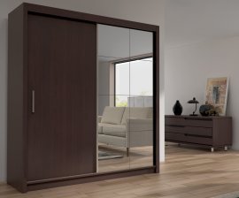 Kleiderschrank mit Schiebetüren Peso 120