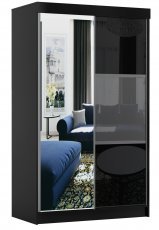 Kleiderschrank mit Schiebetüren Rumba 120